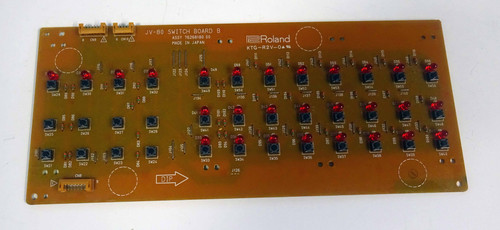 Roland JV-80 Right Panel Board (Switch Board B)