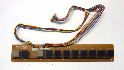 Hammond XB2 Panel Board with Button Caps