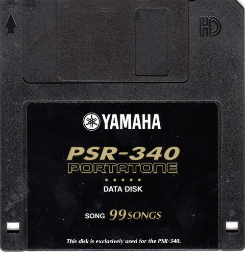 YAMAHA ヤマハ PSR-340 PORTATONE Yamaha Portatone PSR-340 61-Key Electronic Keyboard