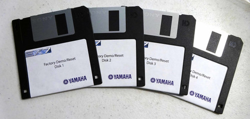 Yamaha EX7 Demo/Reset Disk Set