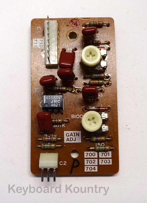 Yamaha DX7, DX7 II or DX9 Gain Adj Board