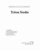 Korg Triton Studio Service Manual