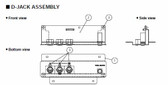 Yamaha YDP113 Djack Board