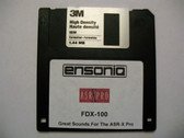 Ensoniq ASR X Pro FDX-100 Sound Disk