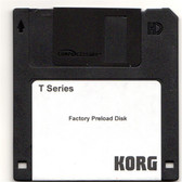 Korg T-Series Factory Preload Disk