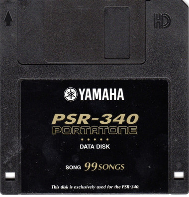 YAMAHA ヤマハ PSR-340 PORTATONE 0703 PSR340DD-2__94737.1458338149.