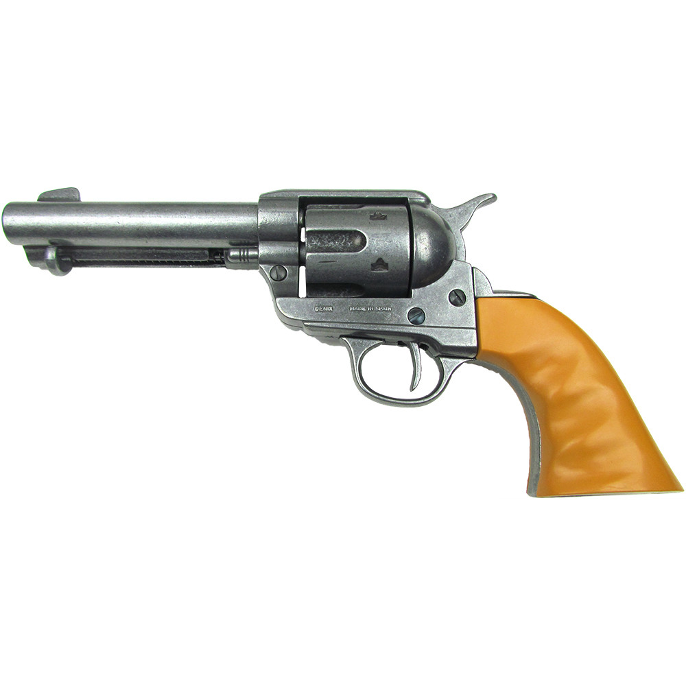 Denix Fastdraw 1873 Fast Draw Cap Gun in Gray With Custom Faux