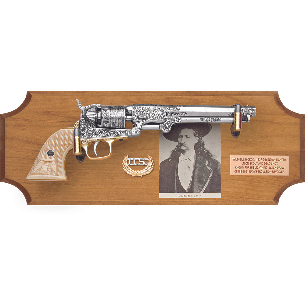 Wild Bill Hickok Deluxe Framed Set Light - ReplicaWeaponry.com