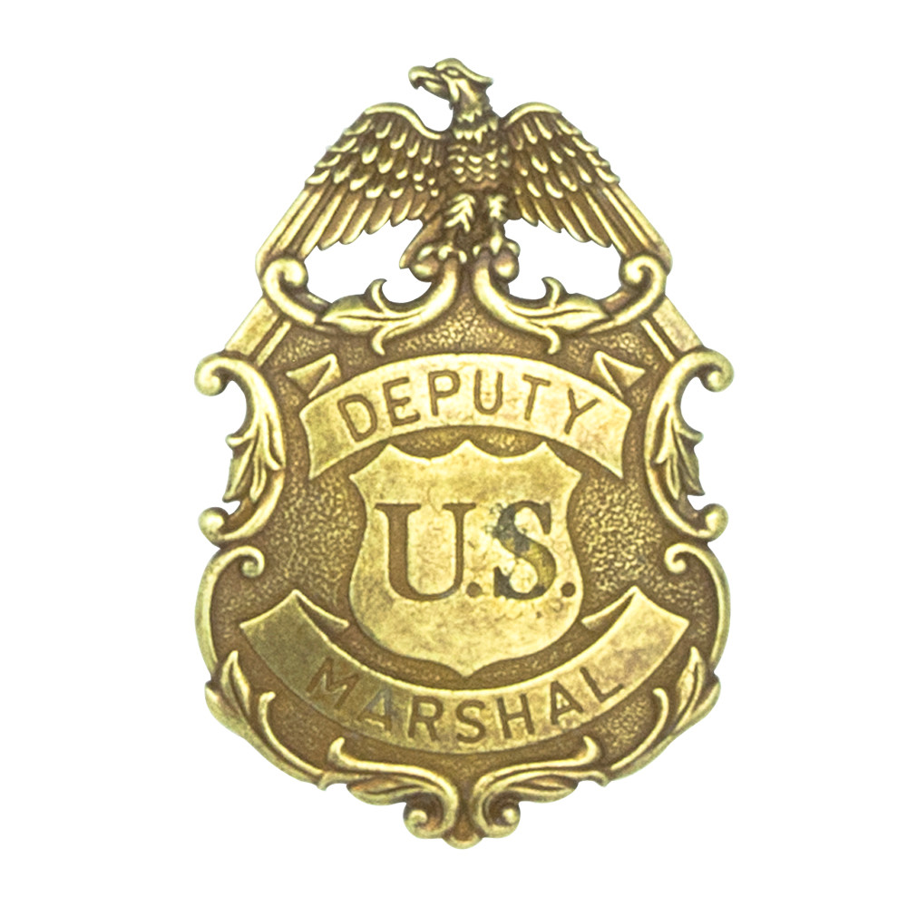 J*s様 US Marshals Deputy バッジ レプリカ レザーケース付 【公式通販】