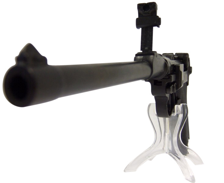 Denix WWII German Artillery Luger P-08 Replica Pistol Black Grips