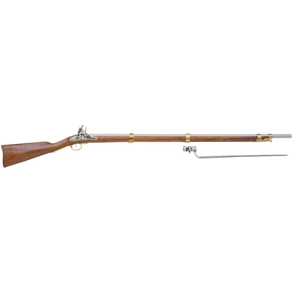 Denix Colonial Charleville Replica Flintlock Musket With Bayonet