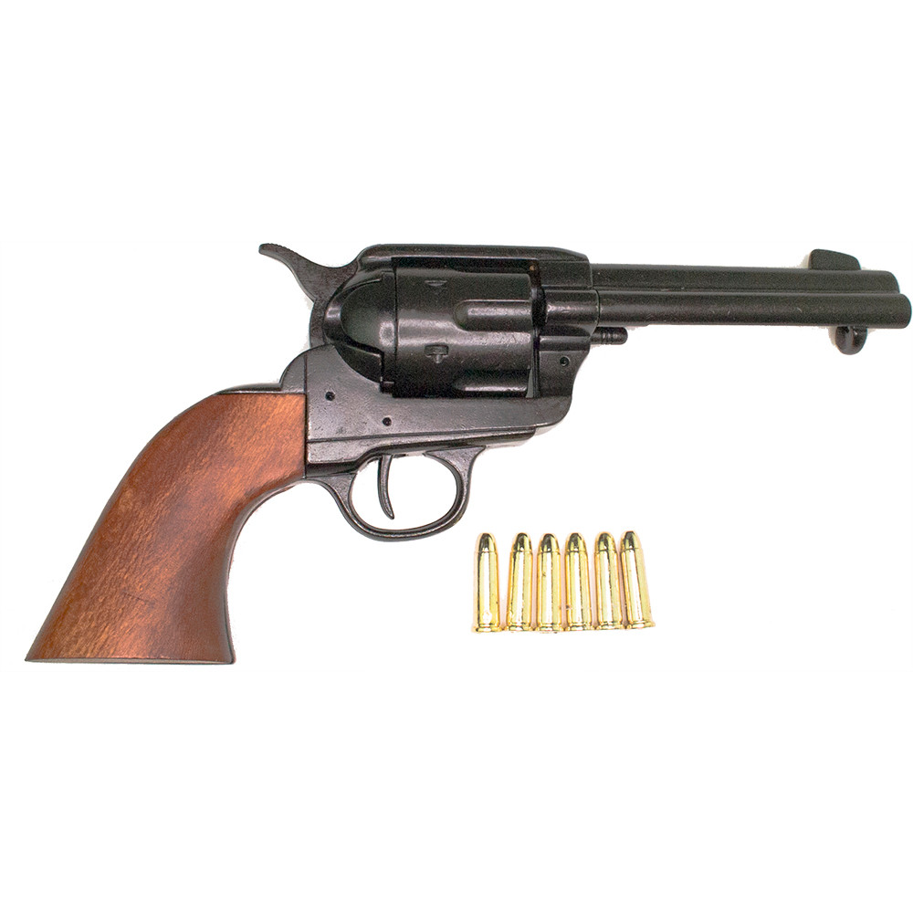 Denix M1873 45 Peacemaker Fast Draw Replica Cap Gun Set Black in