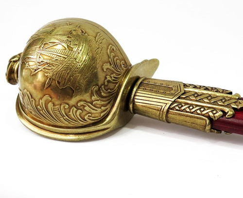 Hayreddin Barbarossa "Redbeard" Cup Guard Pirate Sabre Alt Image 1