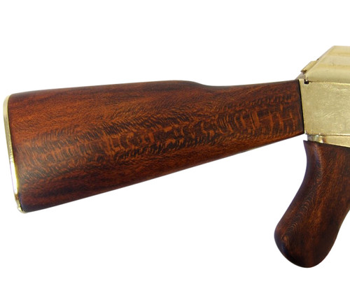 Replica Russian Assault Rifle Non-Firing Gun Gold Finish Alt Image 2
