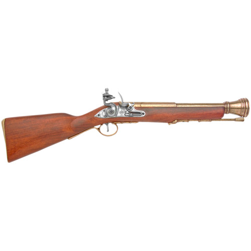 18th Century Pirate Boarding Blunderbuss Replica Antique Gray
