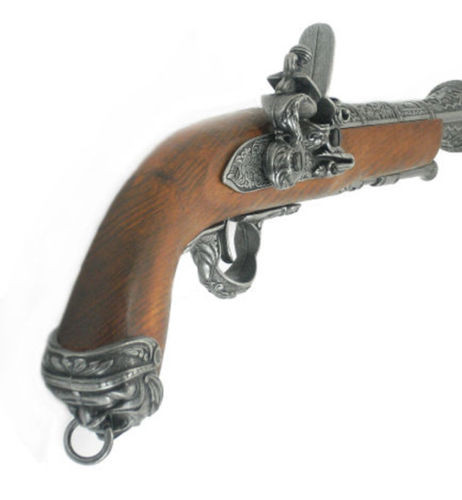 Pirate 18th Century Flintlock Blunderbuss Pistol Alt Image 1