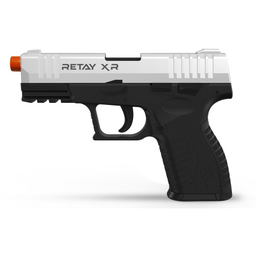 Retay XPRO Blank Pistol 9MM PAK Chrome - ReplicaWeaponry.com