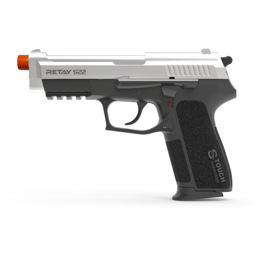 Retay XPRO Blank Pistol 9MM PAK Chrome - ReplicaWeaponry.com