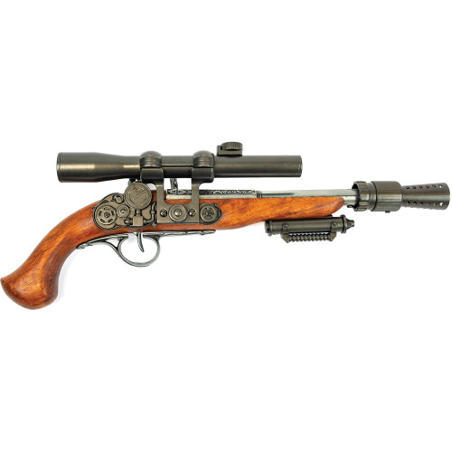 Steampunk Flintlock Pistol Replica Main Image