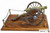 1857 US Civil War Cannon Replica with Wooden Base Alt Image 1
