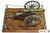 1857 US Civil War Cannon Replica with Wooden Base Alt Image 2