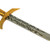 Medieval Dagger Replica: 14th Century France Style with Scabbard Alt Image 3