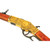 Model 1873 Lever Action Carbine Replica: Engraved Antique Gold Finish Alt Image 4