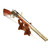 Model 1873 Lever Action Carbine Replica: Engraved Bright Silver Finish Alt Image 2