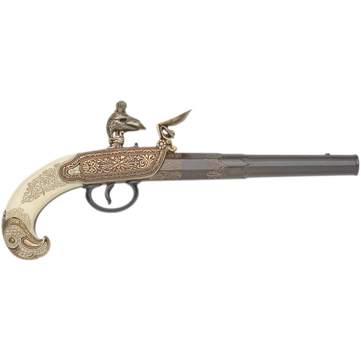 Denix 18th Century Russian Replica Flintlock Pistol Main  