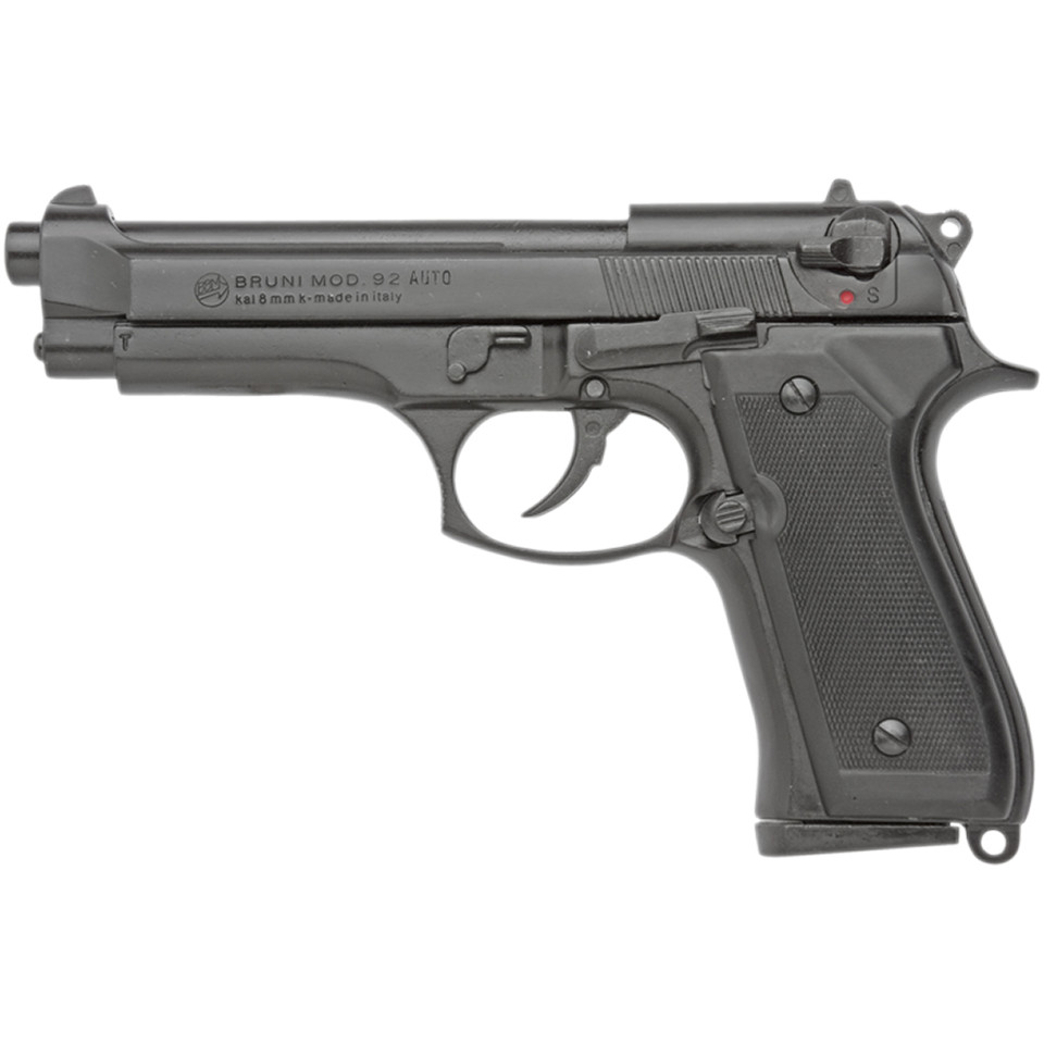Bruni 8mm Full Auto M92 Replica Blank Firing Pistol Main Image