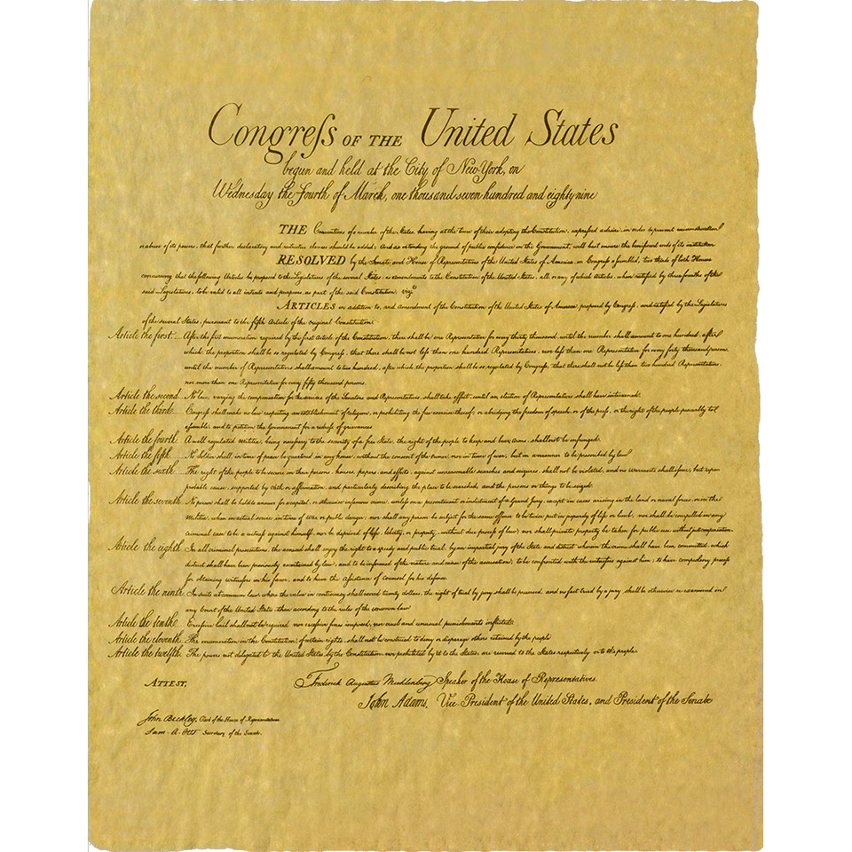 Bill of Rights Main Image