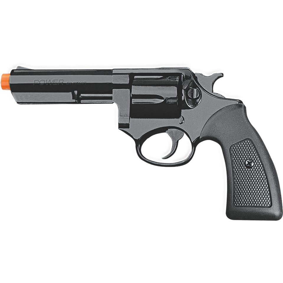 Kimar Power Front Firing Blank Revolver - Black Finish Main Image
