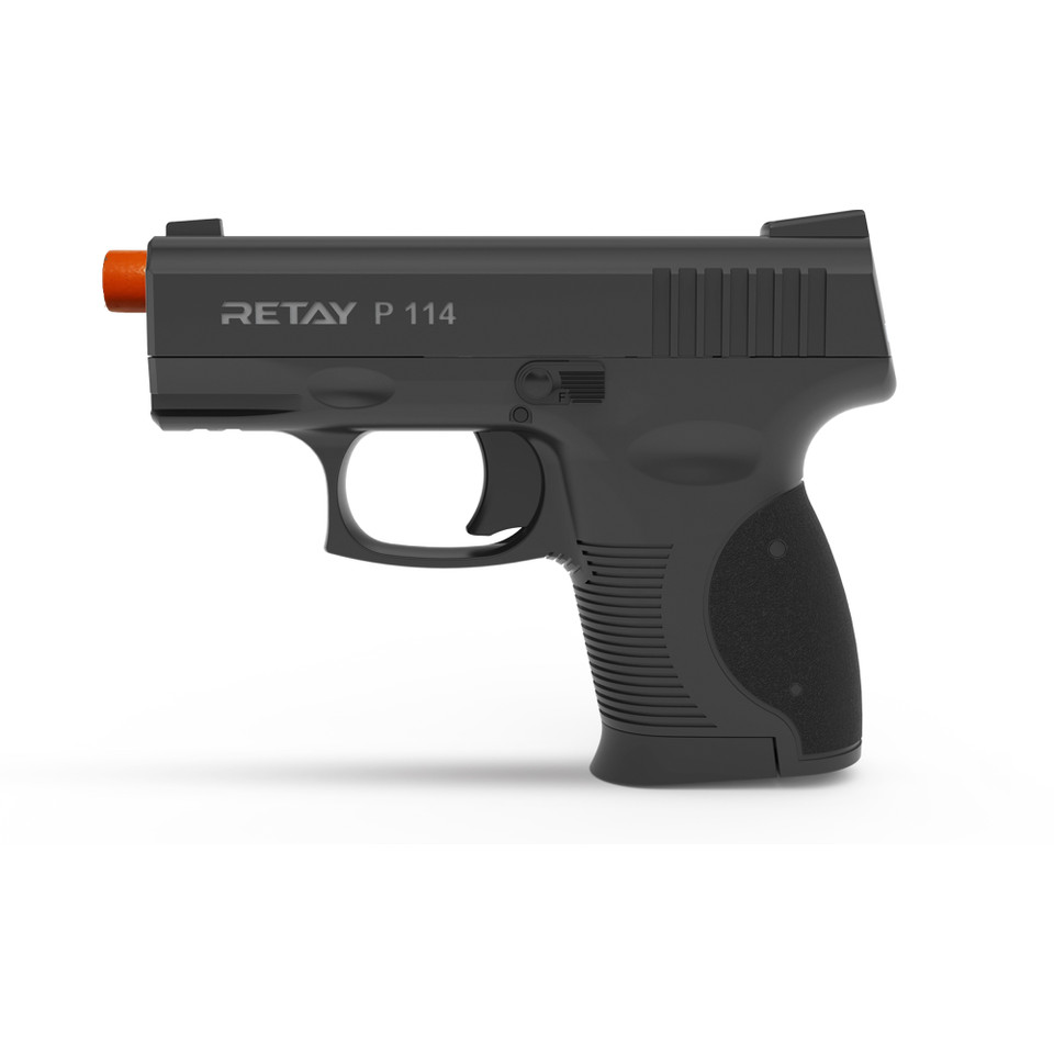 Retay P114 Blank Pistol 9MM PAK Black Main Image