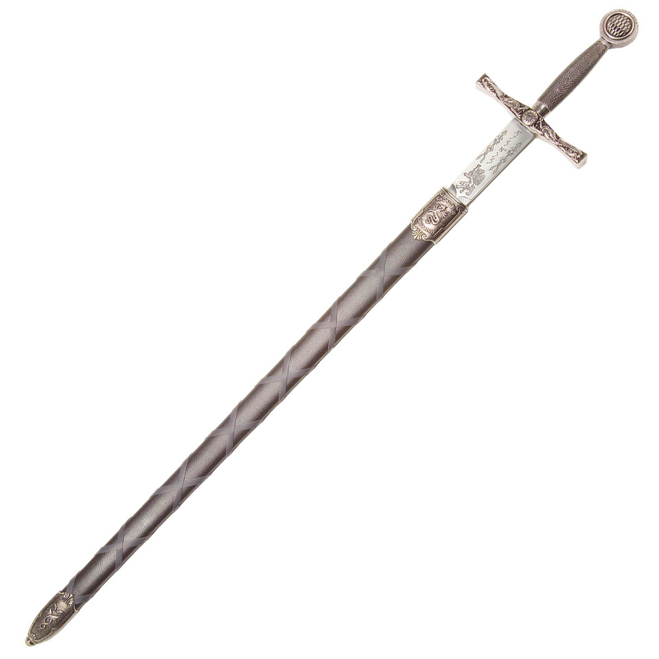 Replica Excalibur Sword with Black Scabbard Main Image