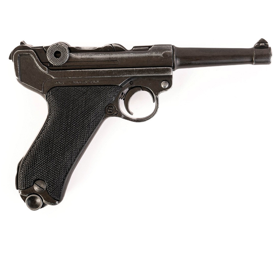 Denix WWII Luger Parabellum P08 Replica Pistol Main Image