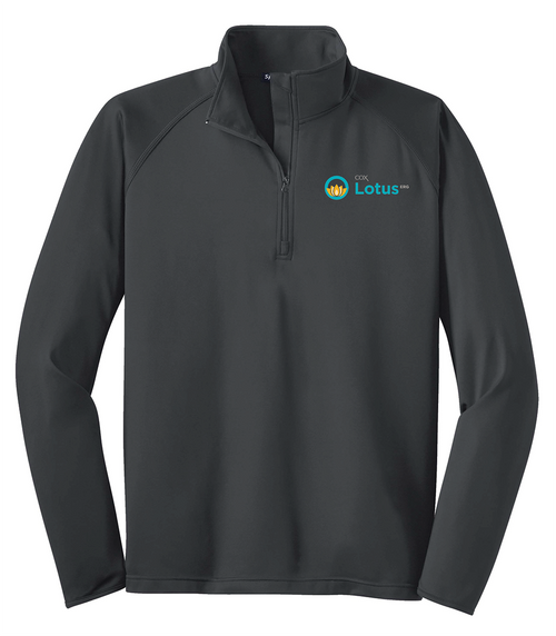 ERG Men's Sport-Tek Sport-Wick Stretch Quarter Zip Pullover