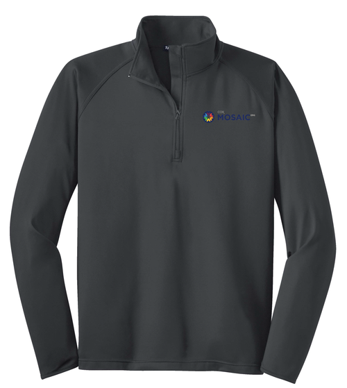 ERG Men's Sport-Tek Sport-Wick Stretch Quarter Zip Pullover