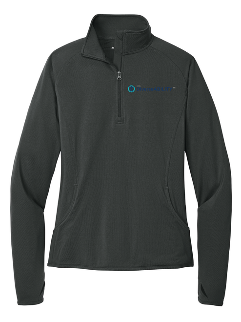 ERG Women's Sport-Tek Sport-Wick Stretch Quarter Zip Pullover