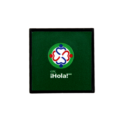 Hola ERG Square 1" Lapel Pin