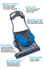 Powr-flite PF28SV Wide Area Sweeper Vacuum 28" PIC