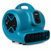XPOWER P-600A 1/3 HP Air Mover - Build-in Power Outlets front