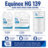 Equinox HG 139 provides high-gloss off-the-mop shine with excellent burnish response for VCT, terrazzo, marble, concrete, and quarry tile floors.