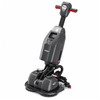 Front-angle product image of the 440 NX (formerly 244NX) ultra-compact battery scrubber designed for fast, safe day cleaning in tight commercial spaces.