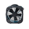 XPOWER P-56A axial air mover front view showing compact square housing and high-velocity fan grille.
