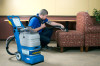 EDIC Fivestar carpet extractor used for upholstery cleaning with hose tool