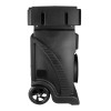 XPOWER AP-2500U commercial HEPA air filtration system right side view showing wheeled housing and compact footprint for school air quality control