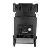 Rear view of XPOWER AP-2500U HEPA air filtration system showing control panel, variable speed dial, and ductable exhaust port