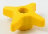 Tennant 4039812 - Aftermarket Knob, Star, 2.00od 4ear  M8x1.25 [Yel] part image