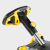 Karcher Commodore Duo adjustable steering handle for operator comfort and maneuverability