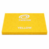 TASKI Twister Yellow diamond floor pad for surface refinement and gloss development on VCT, terrazzo, stone, and polished concrete floors